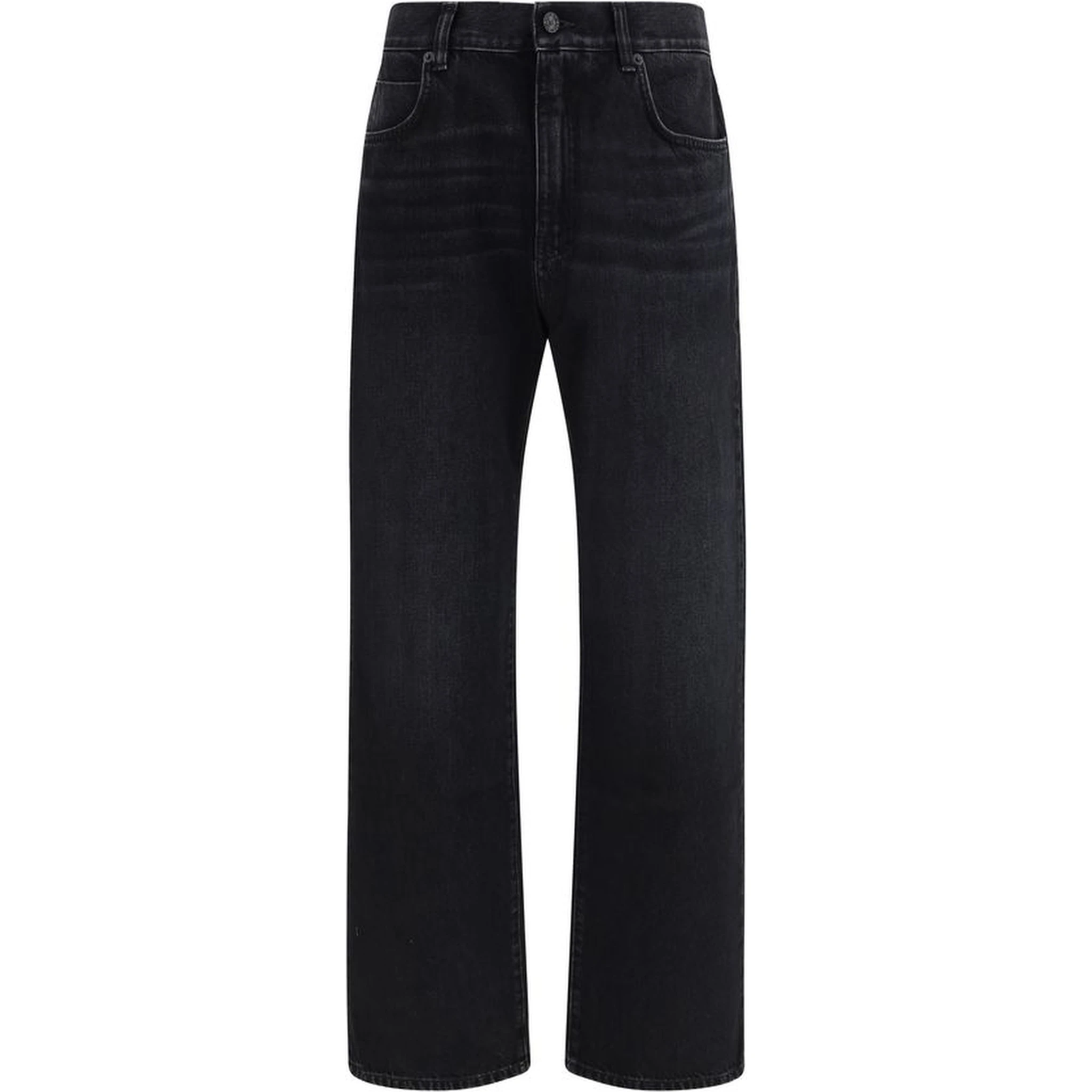 Black Cotton Jeans Denim