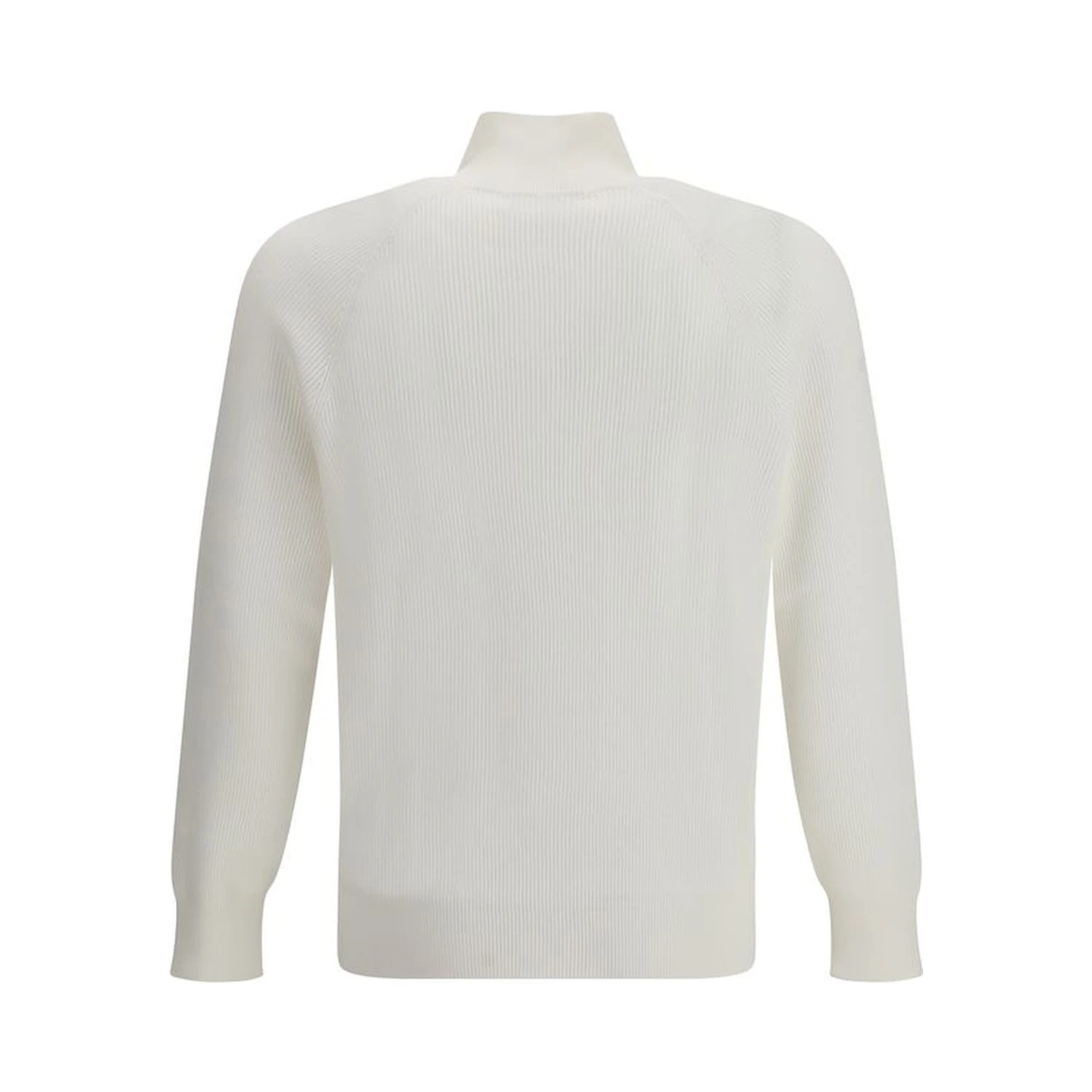 White Cotton Sweatshirt