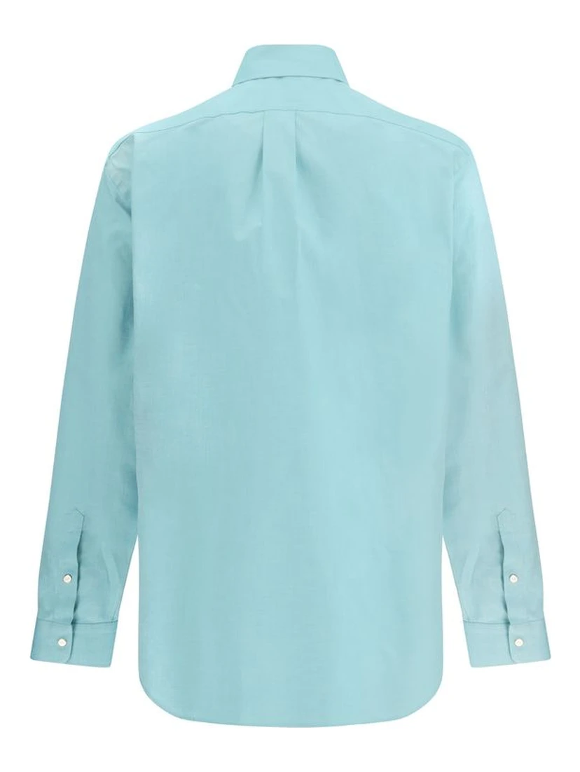Light Blue Cotton Dress Shirt