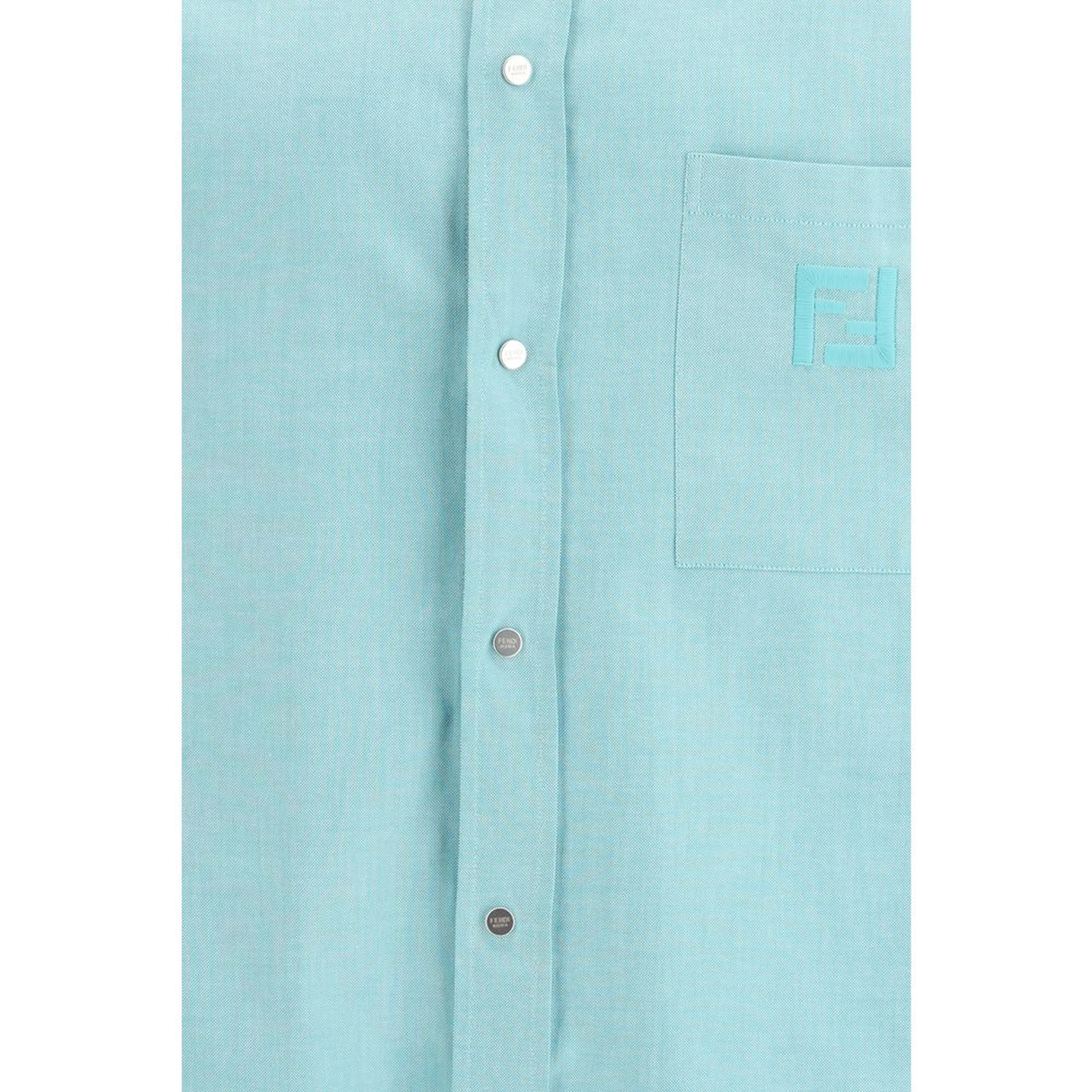 Light Blue Cotton Dress Shirt