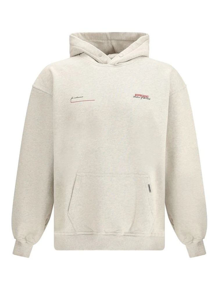 Beige Cotton Sweatshirt