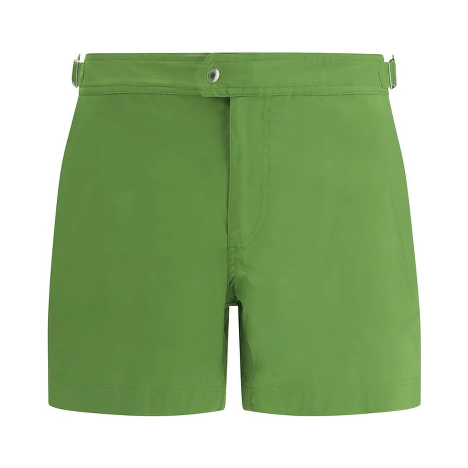 Bicolor Polyester Swim Shorts