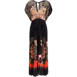 Multicolor Polyester Casual Dress