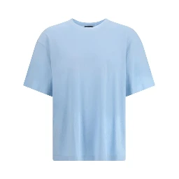 Light Blue Fabric T-Shirt