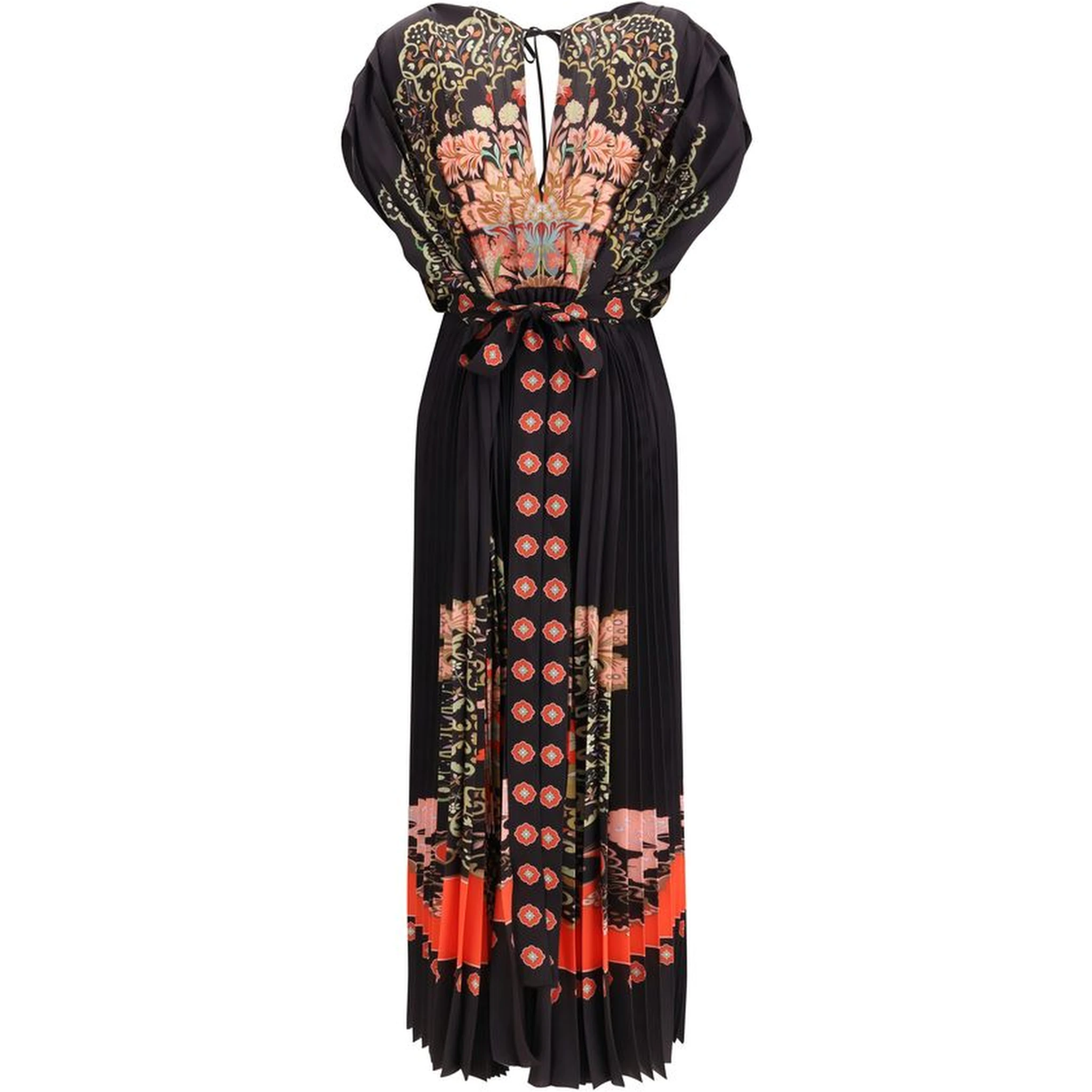 Multicolor Polyester Casual Dress