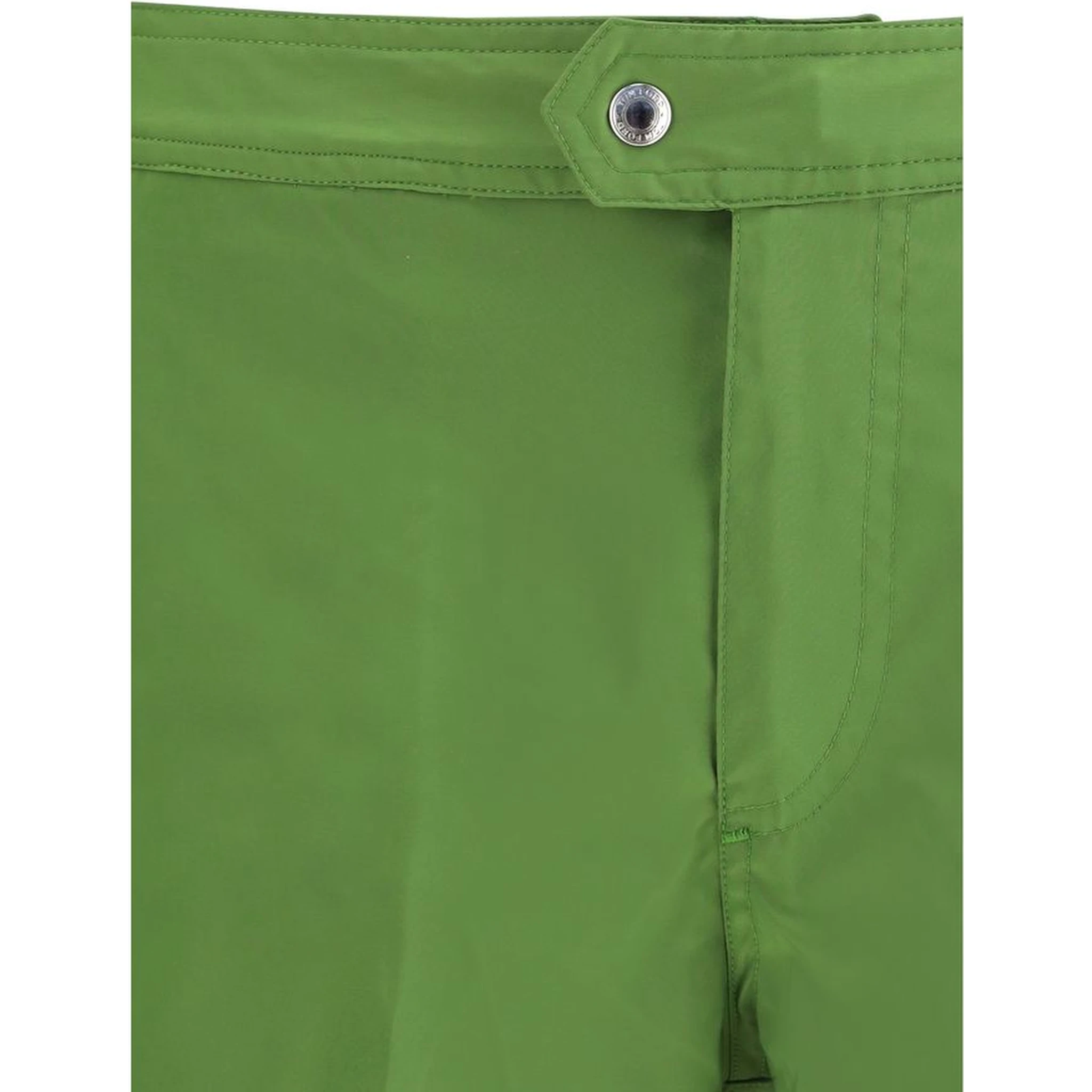 Bicolor Polyester Swim Shorts