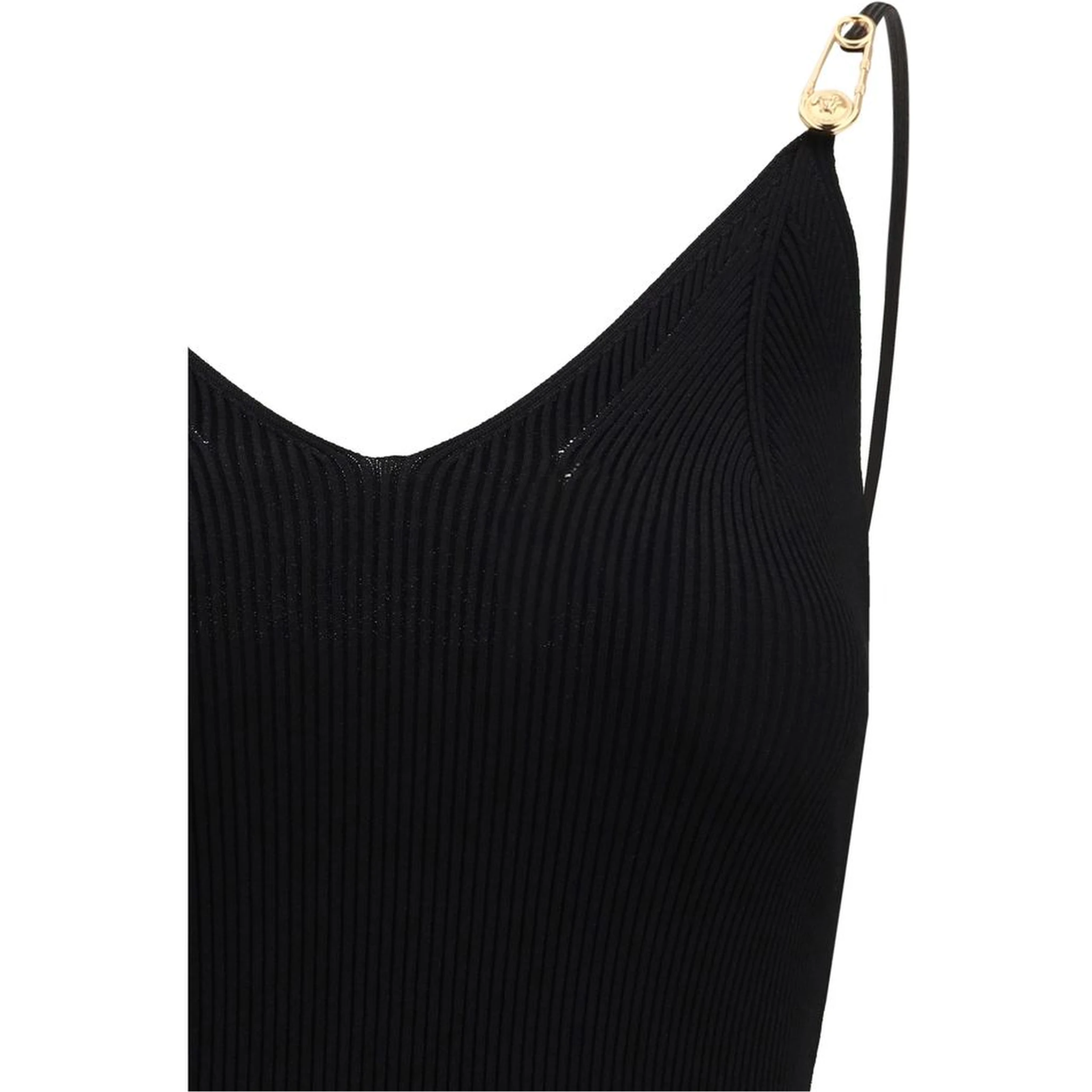Black Viscose Cocktail Dress