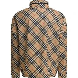 "Check" windbreaker jacket