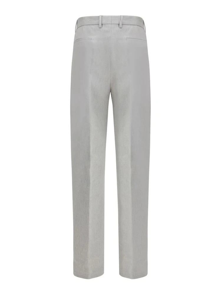 Gray Wool Casual Pants alternative