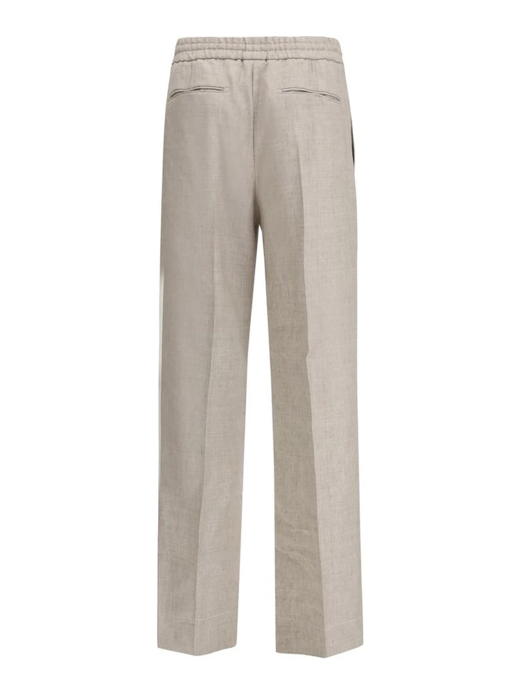 Gray Linen Casual Pants alternative