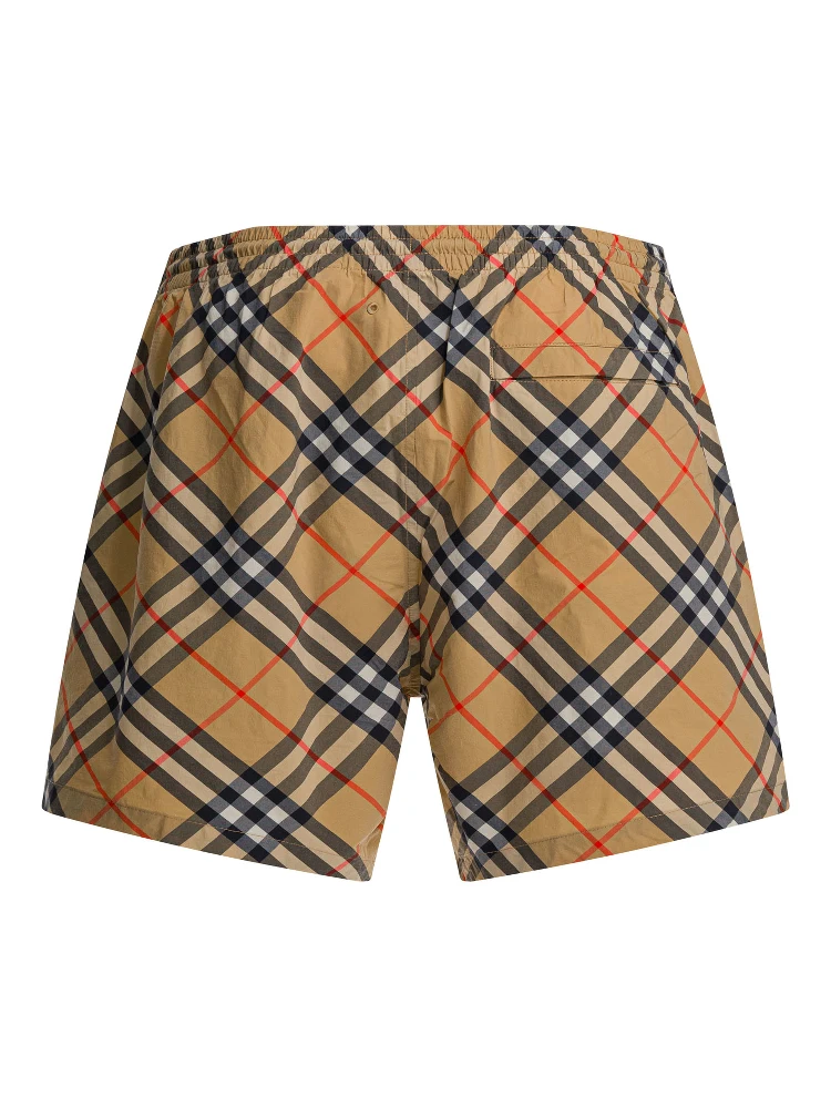 "Check" beach shorts alternative