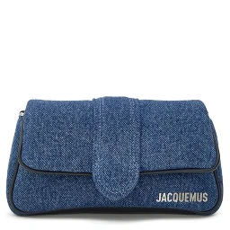 Blue Cotton Handbag