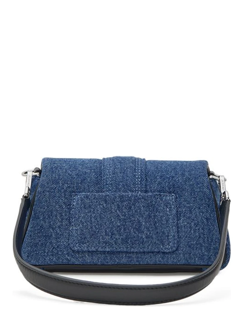 Blue Cotton Handbag