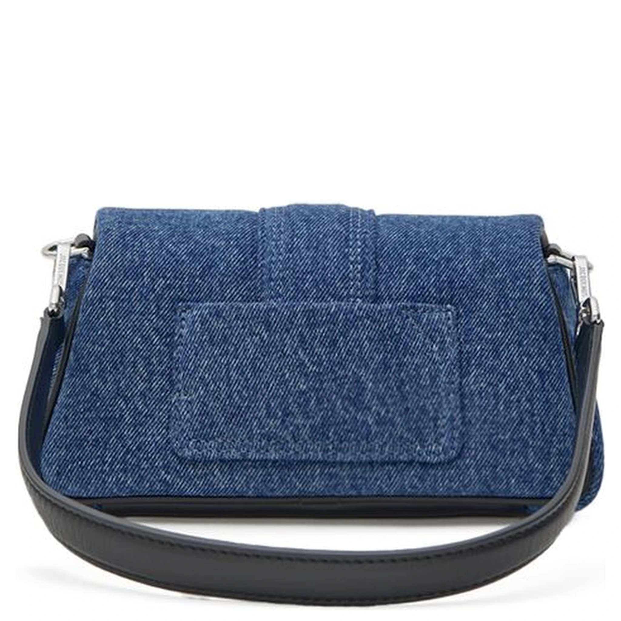 Blue Cotton Handbag