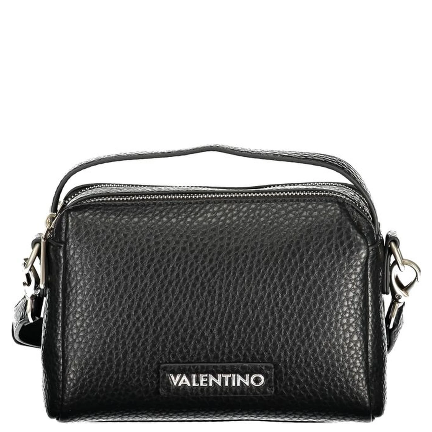 Nero Polyurethane Women Handbag