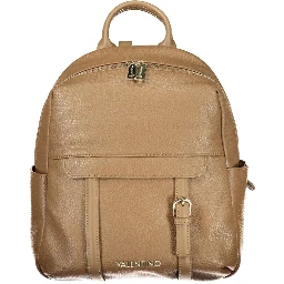 Marrone Poliuretano Woman Backpack