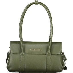 Verde Polyurethane Women's Handbag