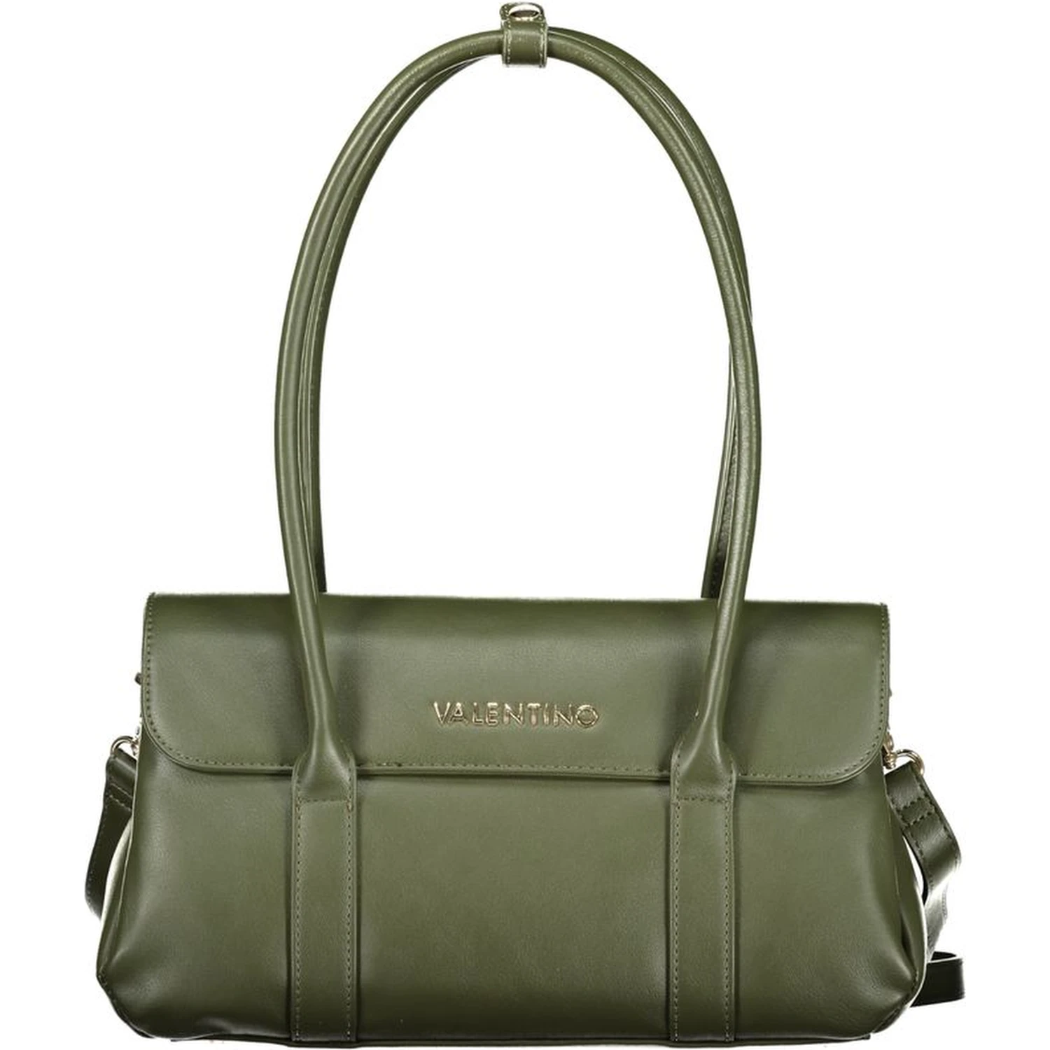 Verde Polyurethane Women's Handbag