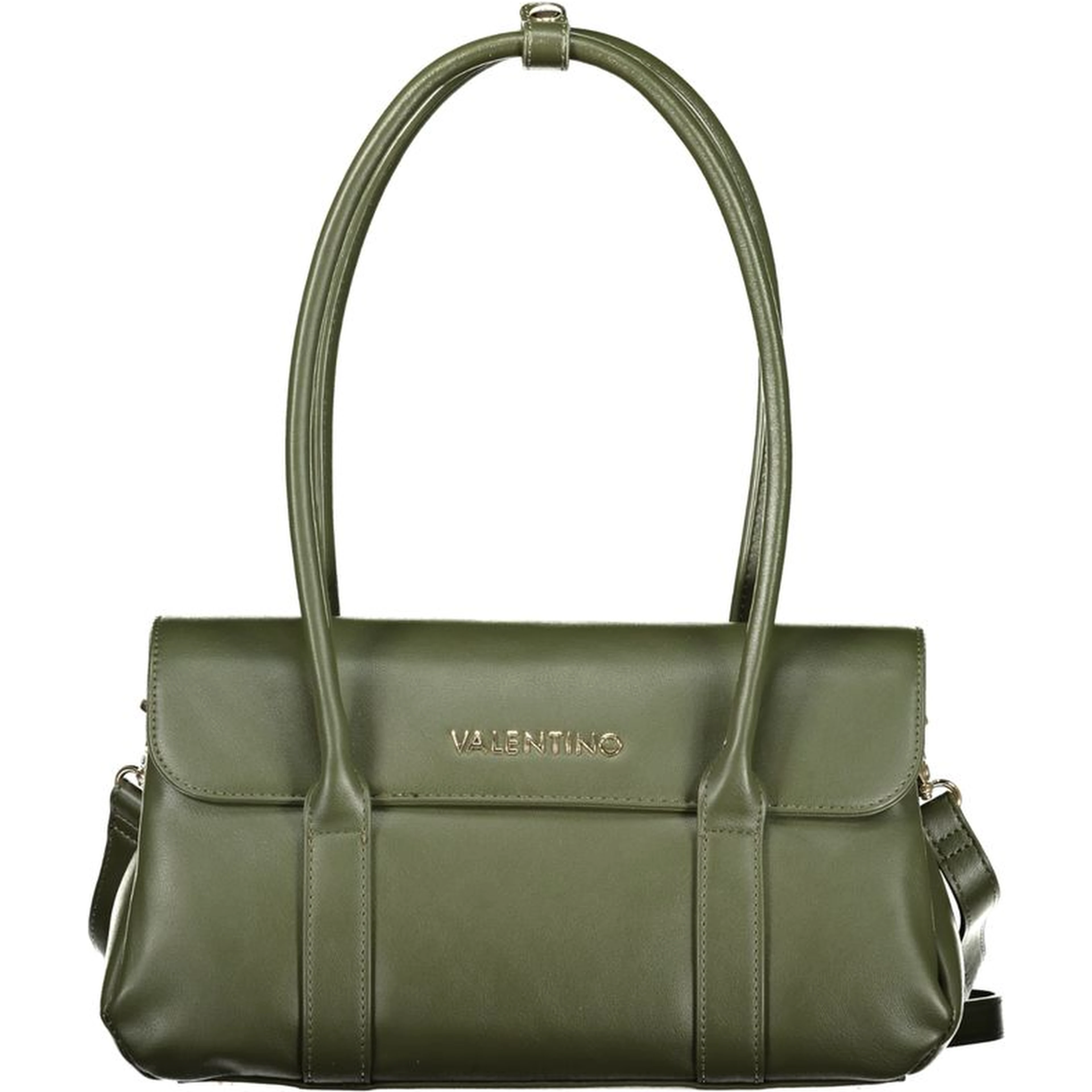 Verde Polyurethane Women's Handbag