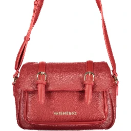 Rosso Polyurethane Woman Handbag