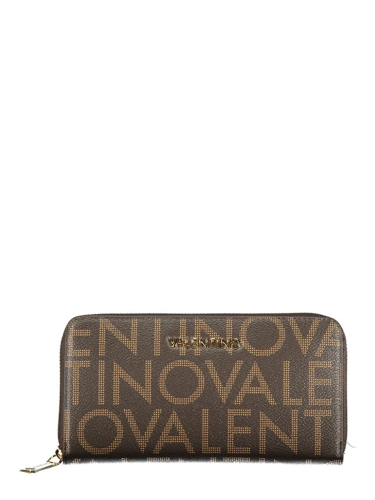 Marrone Poliuretano Womens Wallet