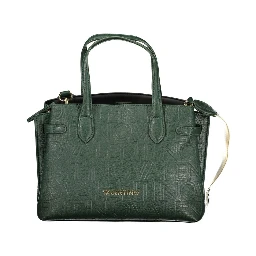 Verde Polyurethane Women Handbag