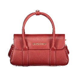 Rosso Poliuretano Woman Handbag