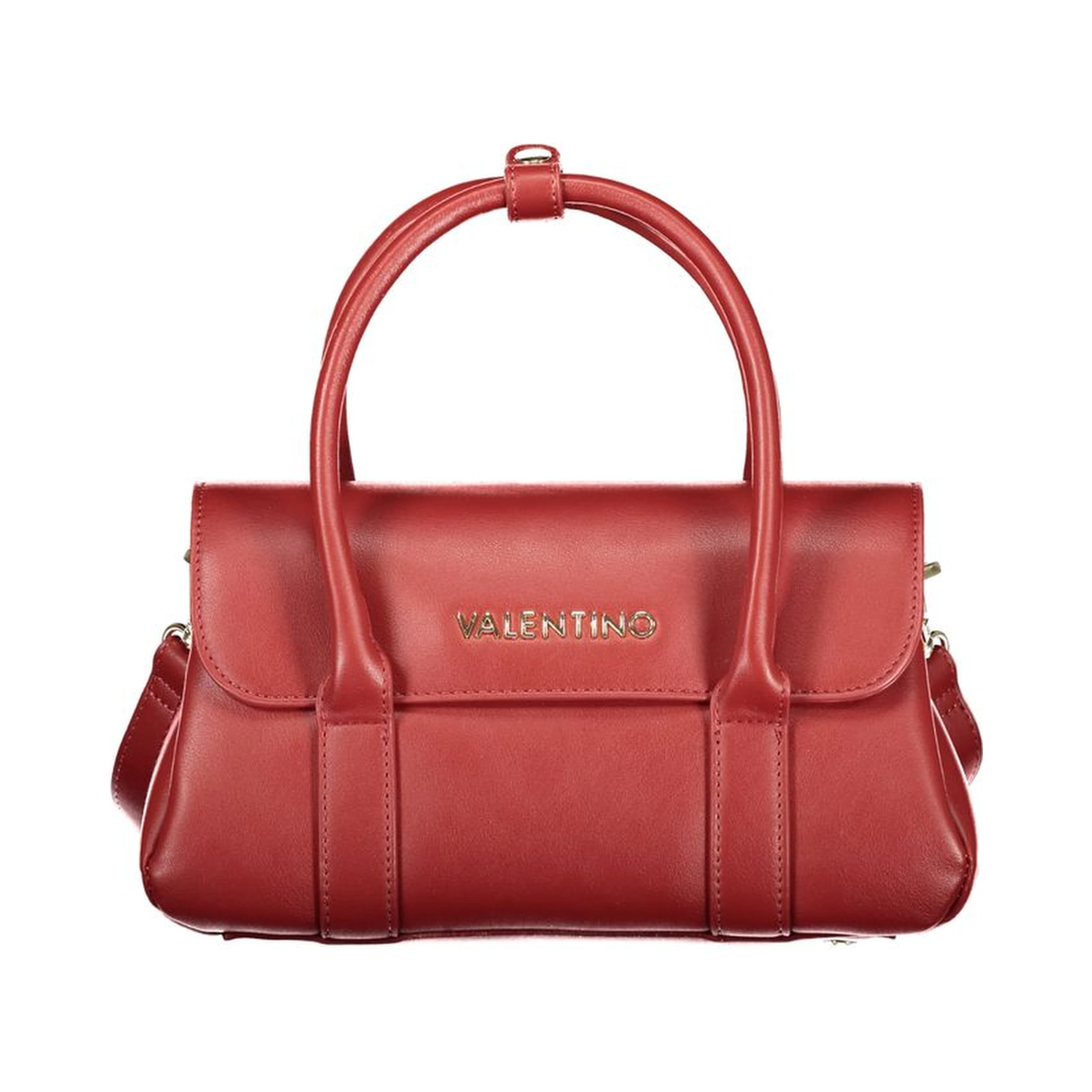 Rosso Poliuretano Woman Handbag