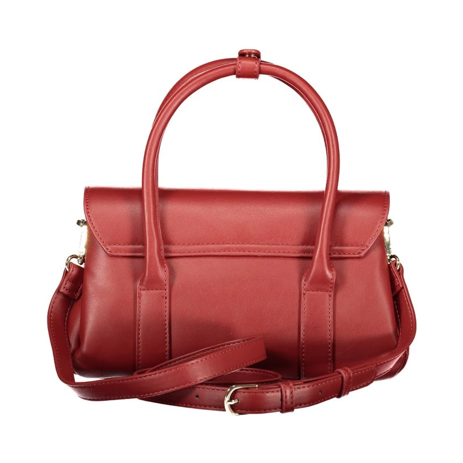 Rosso Poliuretano Woman Handbag
