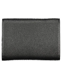 Nero Poliuretano Woman Wallet