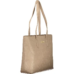 Marrone Poliuretano Women Shoulder Bag