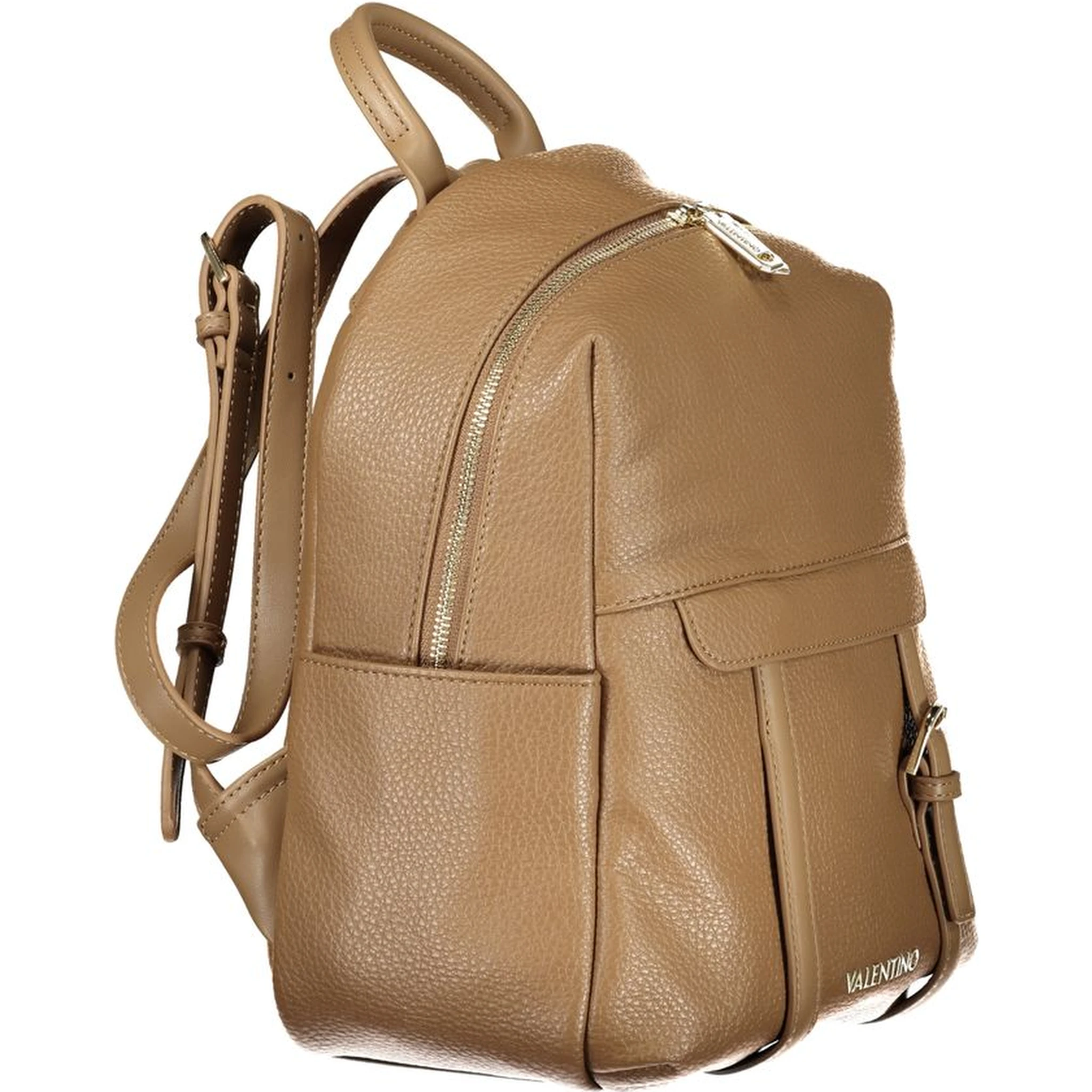 Marrone Poliuretano Woman Backpack