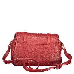 Rosso Polyurethane Woman Handbag