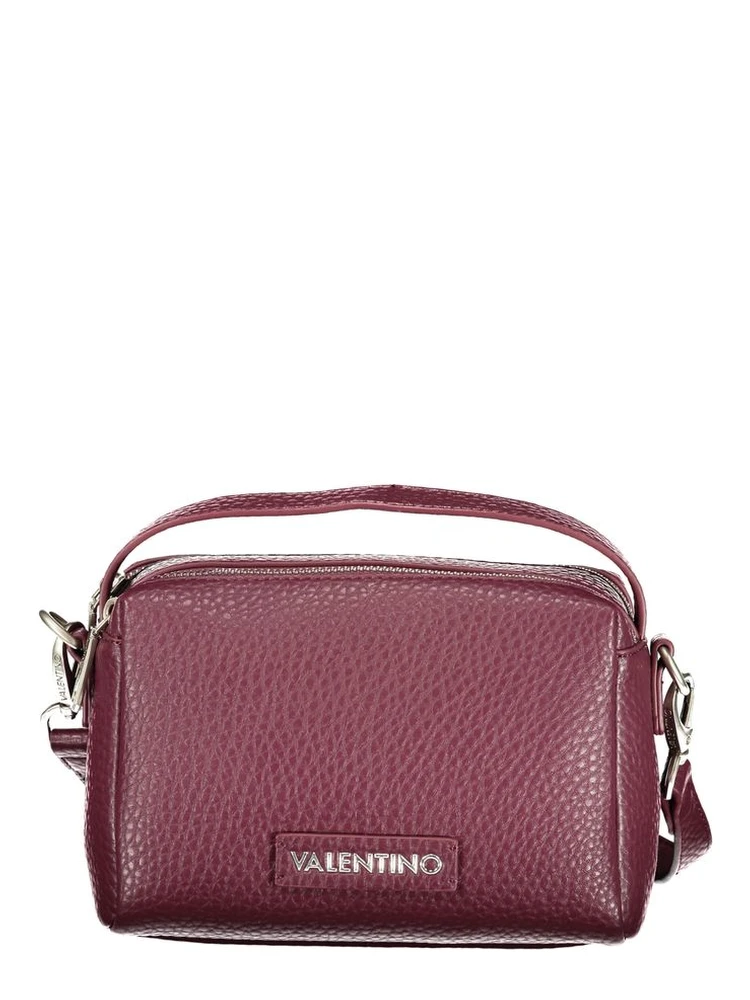 Rosso Polyurethane Women Handbag