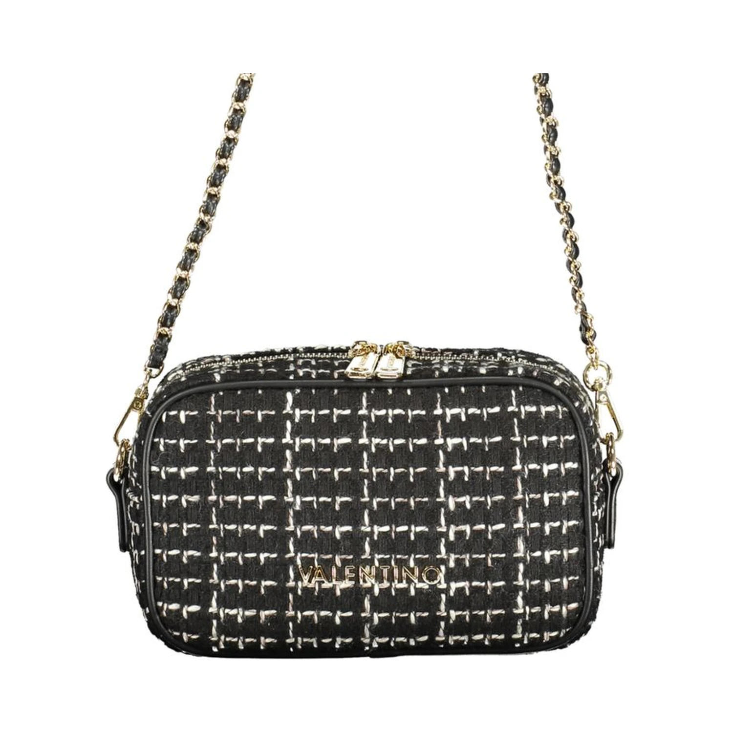 Nero Polyurethane Woman Handbag