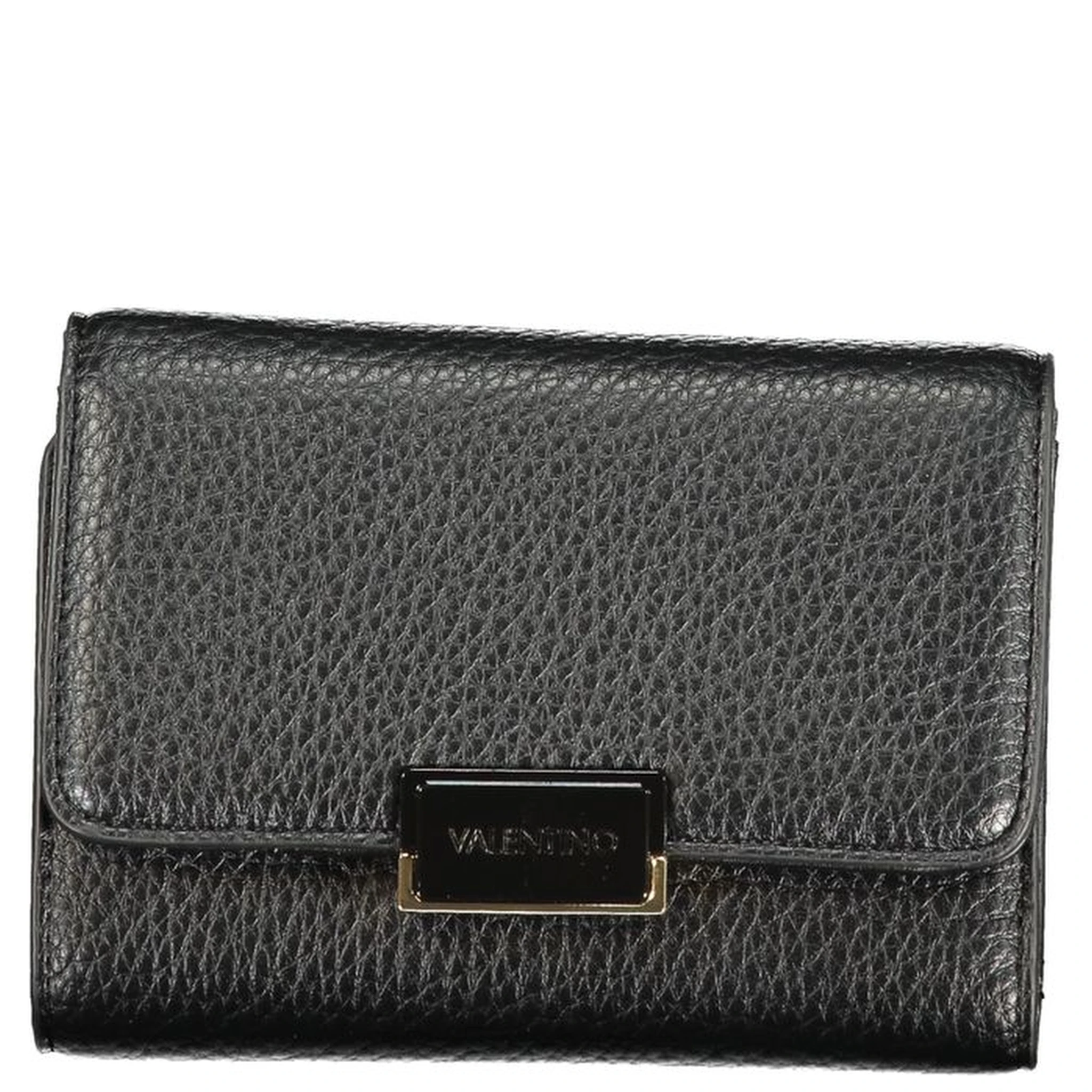 Nero Poliuretano Women Wallet