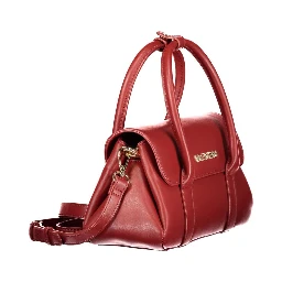 Rosso Poliuretano Woman Handbag