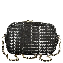 Nero Polyurethane Woman Handbag