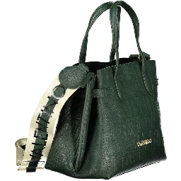 Verde Polyurethane Women Handbag