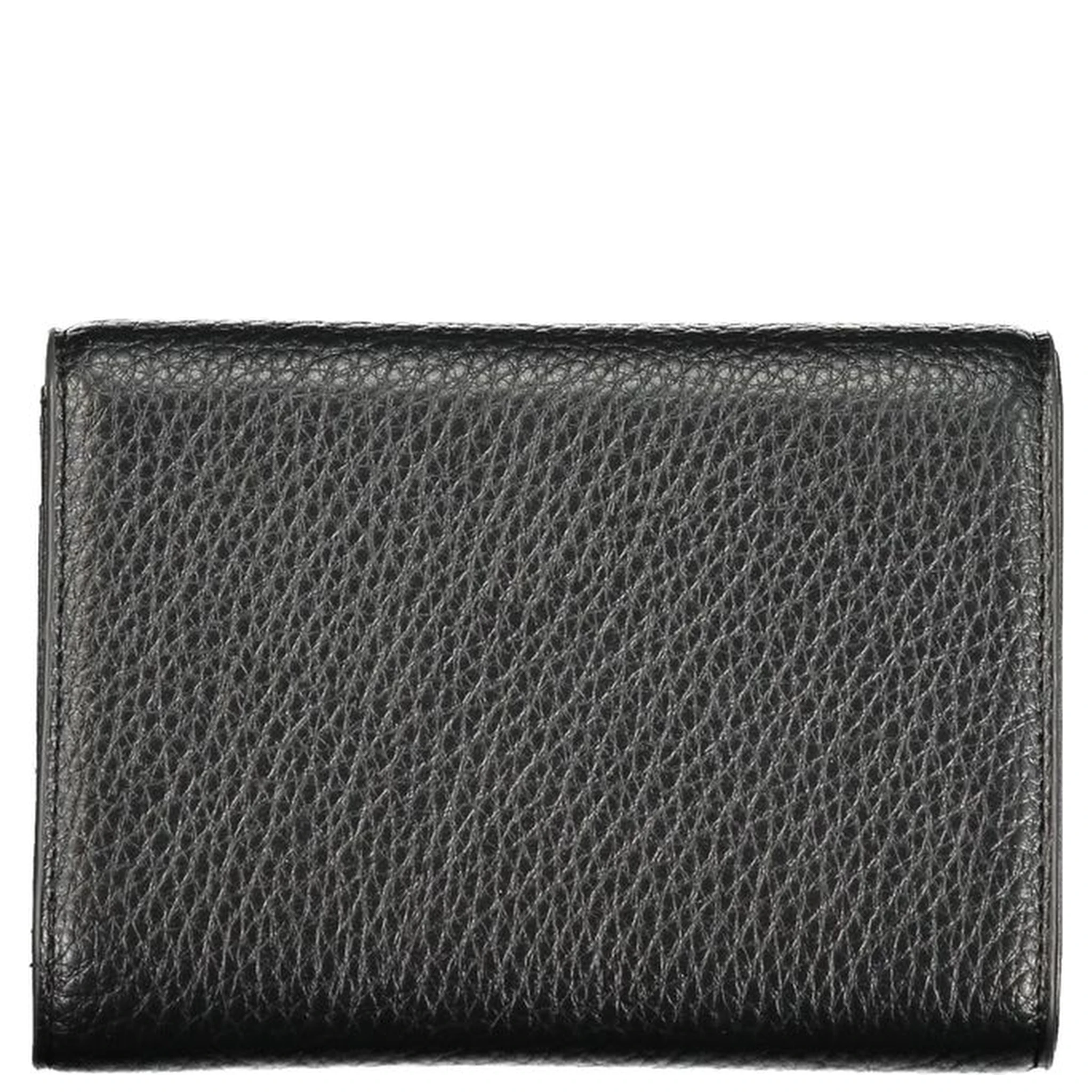 Nero Poliuretano Women Wallet