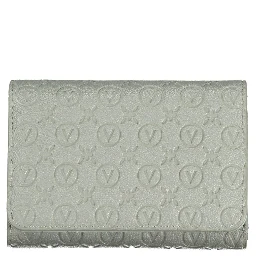 Grigio Poliuretano Woman Wallet