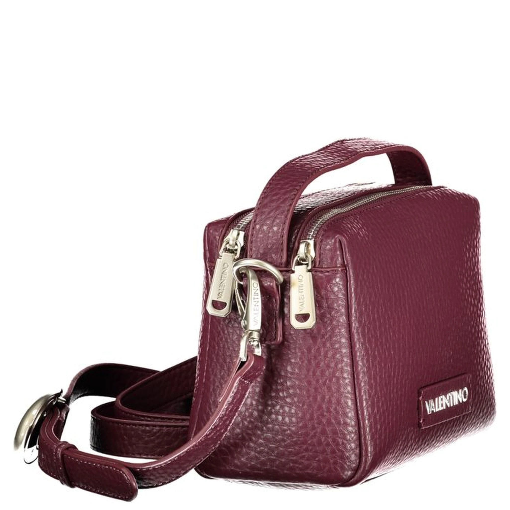 Rosso Polyurethane Women Handbag