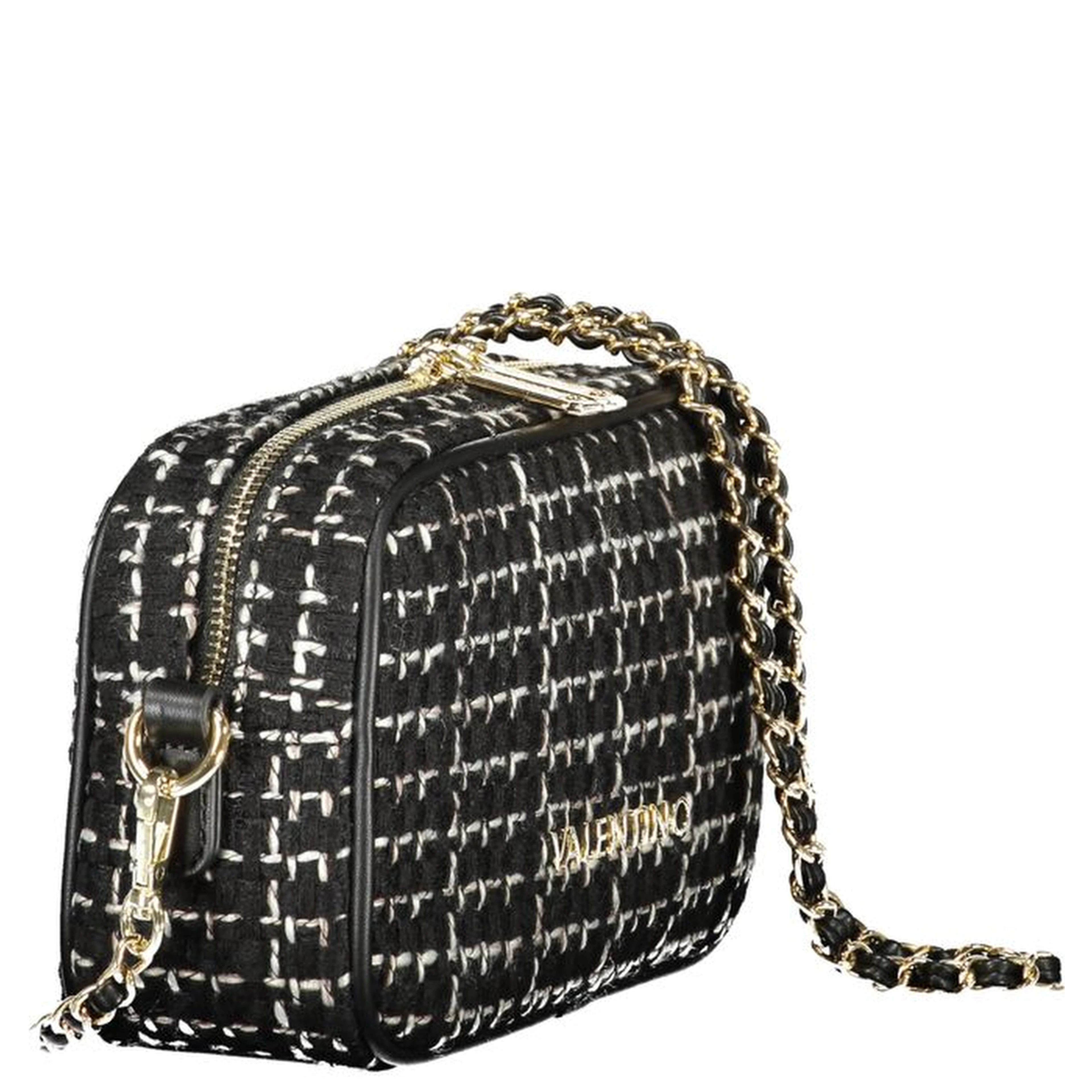 Nero Polyurethane Woman Handbag
