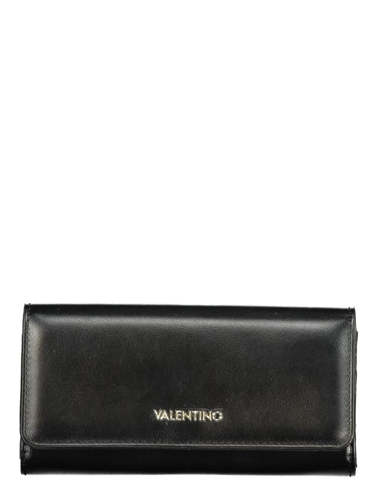Black Polyurethane Women Wallet