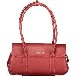 Rosso Poliuretano Woman Handbag