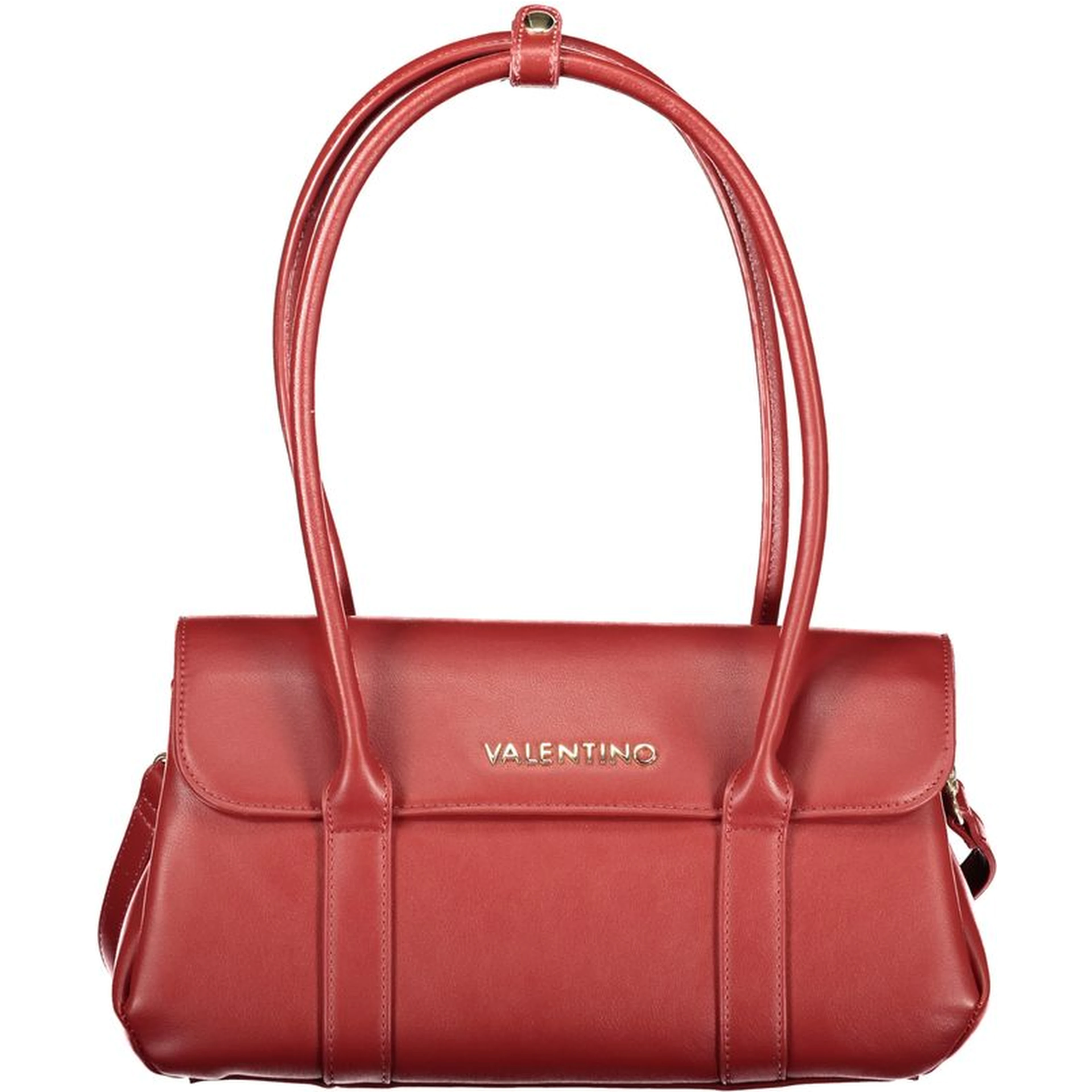 Rosso Poliuretano Woman Handbag