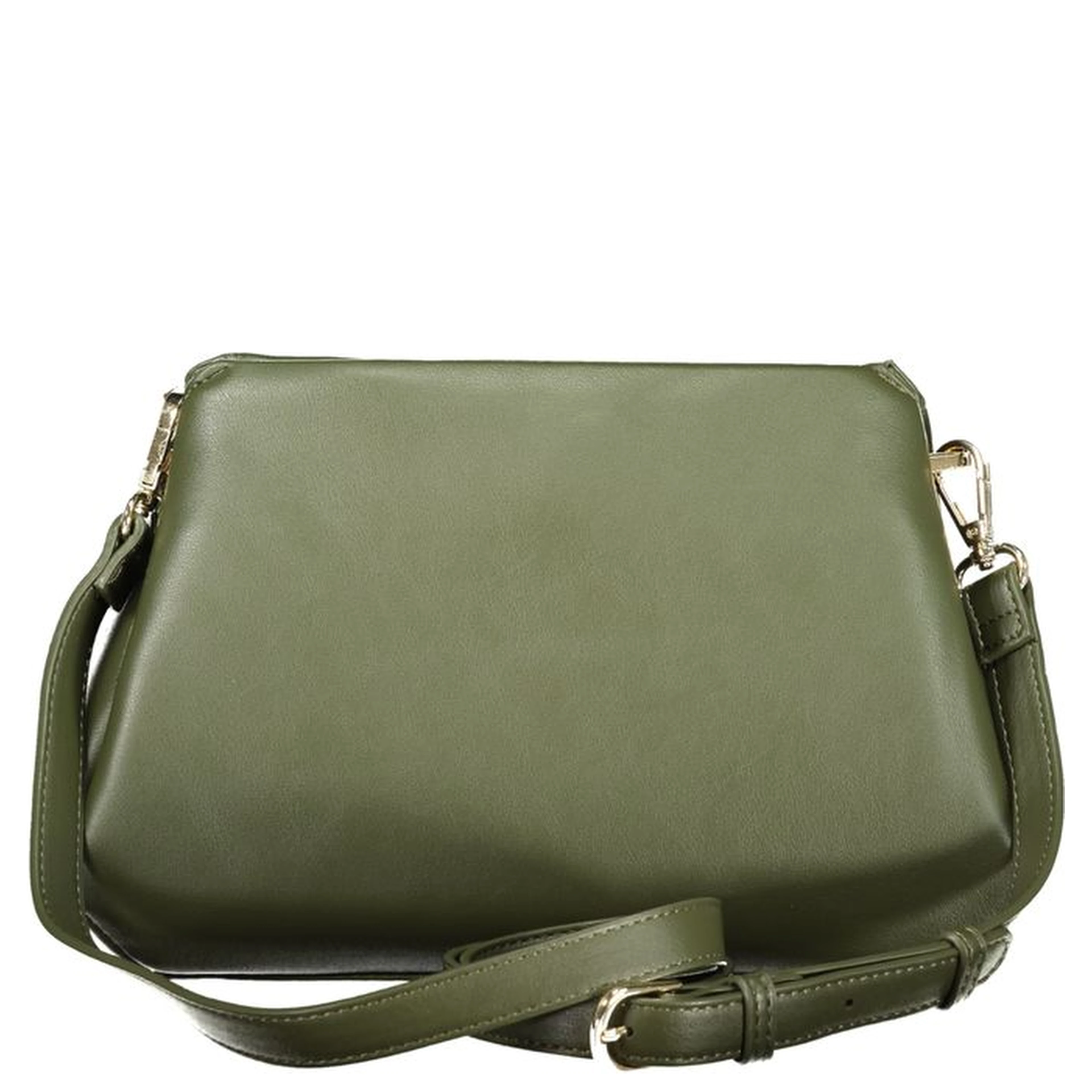 Verde Polyurethane Women Shoulder Bag