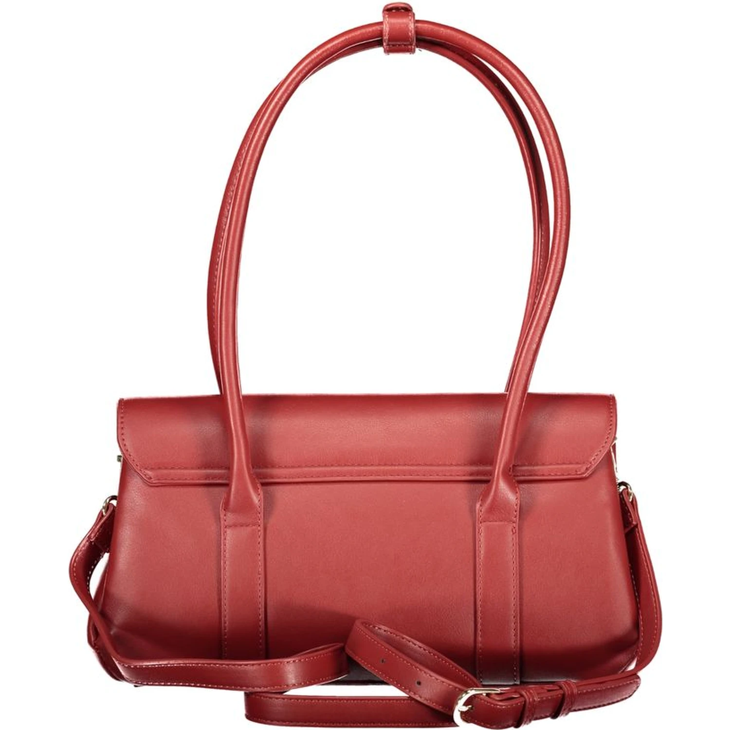Rosso Poliuretano Woman Handbag