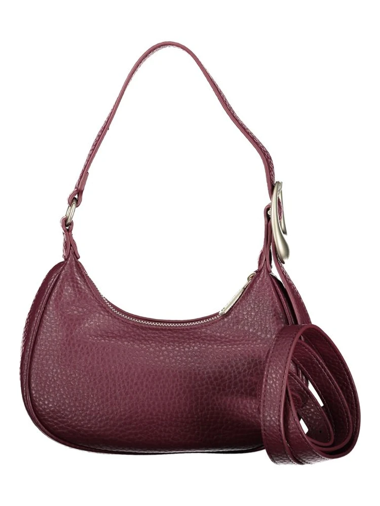 Red Polyurethane Women Shoulder Bag alternative