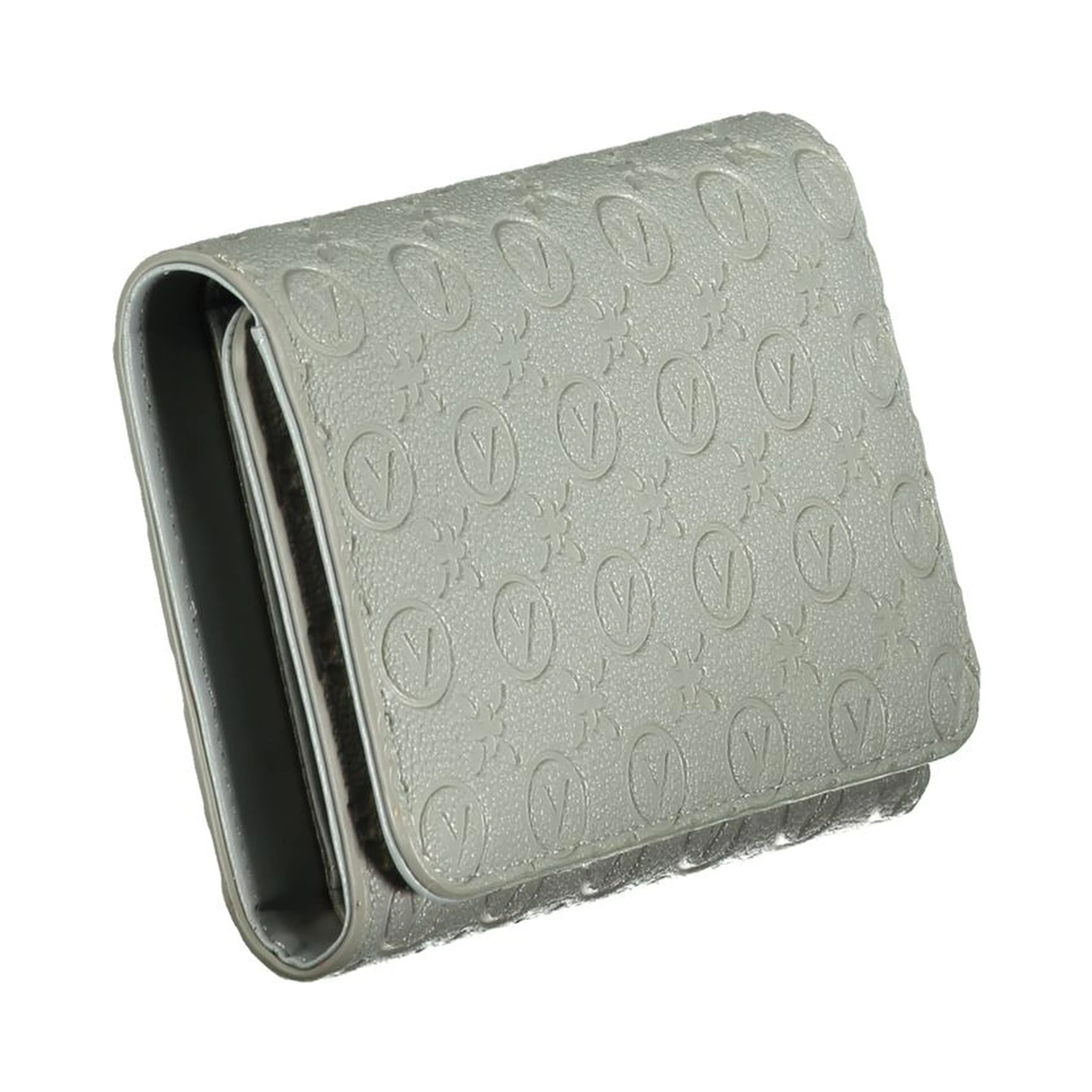 Grigio Poliuretano Woman Wallet